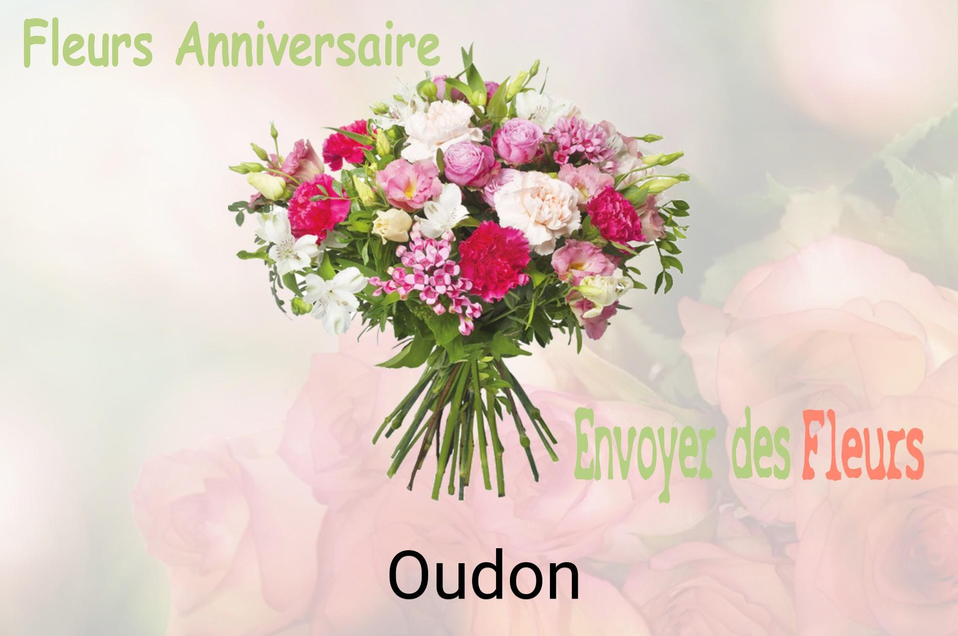 Bouquet de fleurs d’anniversaire livré à Oudon
